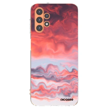 Picasee silikonski prozorni ovitek za Samsung Galaxy A13 5G - Sunset