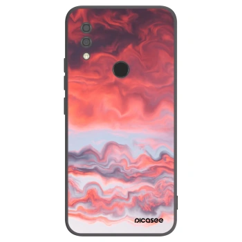 Picasee silikonski črni ovitek za Xiaomi Redmi 7 - Sunset