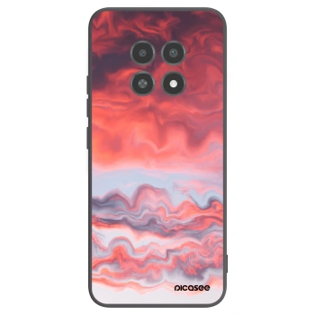 Picasee silikonski črni ovitek za Realme 12X - Sunset