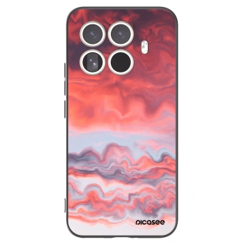 Picasee silikonski črni ovitek za Xiaomi 15T Pro - Sunset