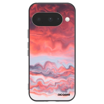 Picasee silikonski črni ovitek za Google Pixel 10 - Sunset
