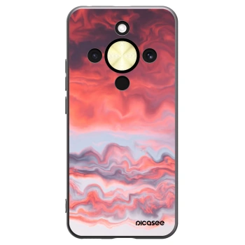 Picasee silikonski črni ovitek za Honor Magic8 Lite 5G - Sunset