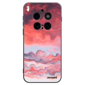 Picasee silikonski črni ovitek za Vivo X300 Pro - Sunset
