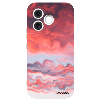 Picasee silikonski črni ovitek za Honor 600 Lite - Sunset