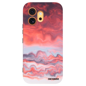 Picasee silikonski črni ovitek za Honor 600 - Sunset