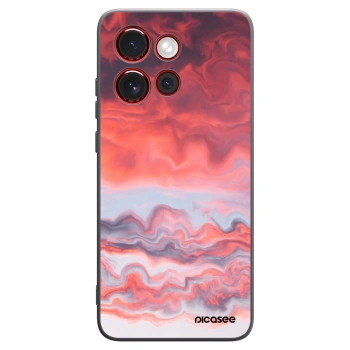 Picasee silikonski črni ovitek za Motorola Edge 60 Neo 5G - Sunset