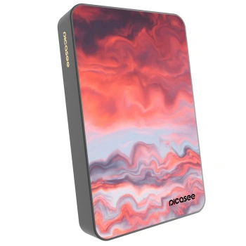 Picasee Prenosna baterija z MagSafe 10 000 mAh Siva - Sunset