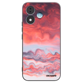 Picasee silikonski črni ovitek za Xiaomi Redmi Note 17 5G - Sunset