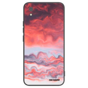 Picasee silikonski črni ovitek za Xiaomi Redmi 7A - Sunset