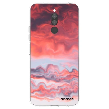 Picasee silikonski prozorni ovitek za Xiaomi Redmi 8 - Sunset