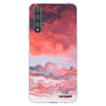 Picasee silikonski prozorni ovitek za Huawei Nova 5T - Sunset