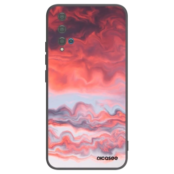 Picasee silikonski črni ovitek za Huawei Nova 5T - Sunset