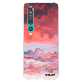 Picasee silikonski prozorni ovitek za Xiaomi Mi 10 - Sunset