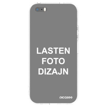 Picasee silikonski prozorni ovitek za Apple iPhone 5/5S/SE - Lasten foto dizajn