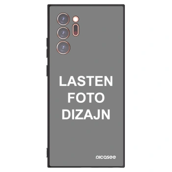Picasee silikonski črni ovitek za Samsung Galaxy Note 20 Ultra - Lasten foto dizajn