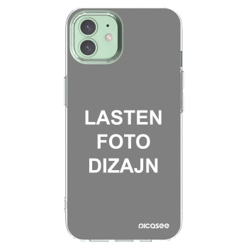 Picasee silikonski prozorni ovitek za Apple iPhone 12 Pro - Lasten foto dizajn