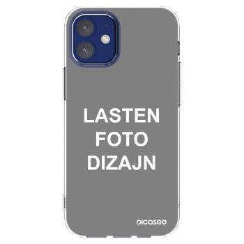 Picasee silikonski prozorni ovitek za Apple iPhone 12 mini - Lasten foto dizajn