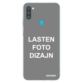 Picasee silikonski prozorni ovitek za Samsung Galaxy M11 - Lasten foto dizajn