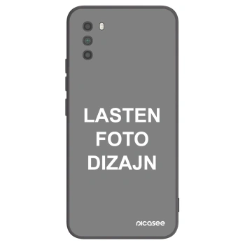 Picasee silikonski črni ovitek za Xiaomi Poco M3 - Lasten foto dizajn