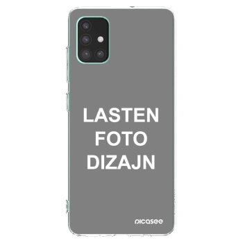Picasee silikonski prozorni ovitek za Samsung Galaxy M51 M515F - Lasten foto dizajn