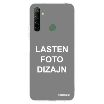 Picasee silikonski prozorni ovitek za Realme 6i - Lasten foto dizajn