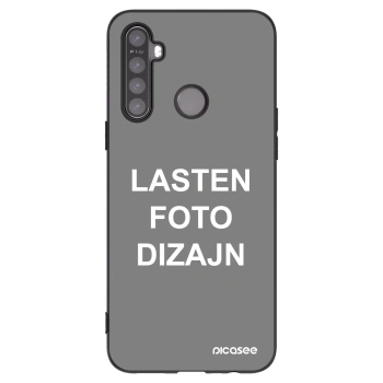 Picasee silikonski črni ovitek za Realme 5 - Lasten foto dizajn