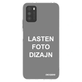 Picasee silikonski prozorni ovitek za Xiaomi Poco M3 - Lasten foto dizajn