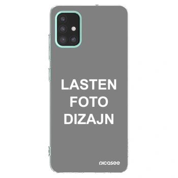Picasee silikonski prozorni ovitek za Samsung Galaxy M31s - Lasten foto dizajn