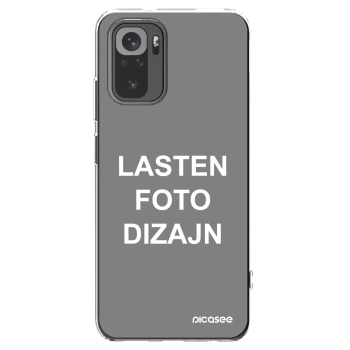 Picasee silikonski prozorni ovitek za Xiaomi Redmi Note 10 - Lasten foto dizajn