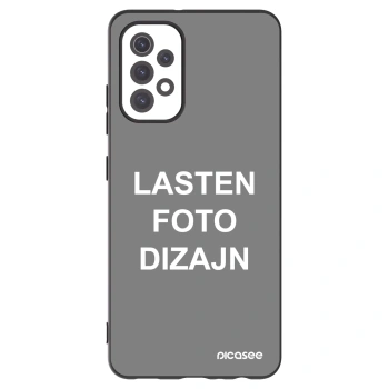 Picasee silikonski črni ovitek za Samsung Galaxy A32 5G A326B - Lasten foto dizajn