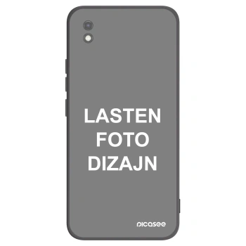 Picasee silikonski črni ovitek za Xiaomi Redmi 9AT - Lasten foto dizajn