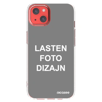 Picasee silikonski prozorni ovitek za Apple iPhone 13 - Lasten foto dizajn