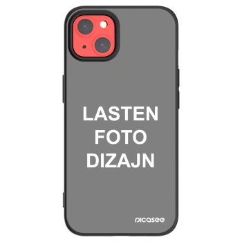 Picasee silikonski črni ovitek za Apple iPhone 13 - Lasten foto dizajn