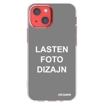 Picasee silikonski prozorni ovitek za Apple iPhone 13 mini - Lasten foto dizajn