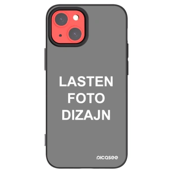Picasee silikonski črni ovitek za Apple iPhone 13 mini - Lasten foto dizajn
