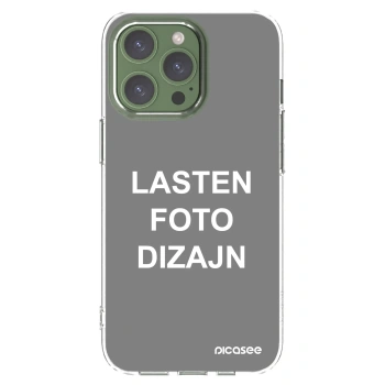 Picasee silikonski prozorni ovitek za Apple iPhone 13 Pro - Lasten foto dizajn