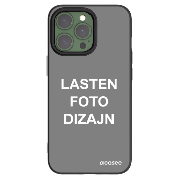 Picasee silikonski črni ovitek za Apple iPhone 13 Pro - Lasten foto dizajn