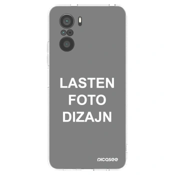 Picasee silikonski prozorni ovitek za Xiaomi Poco F3 - Lasten foto dizajn