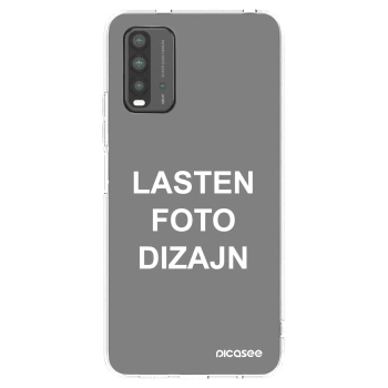 Picasee silikonski črni ovitek za Xiaomi Redmi 9T - Lasten foto dizajn