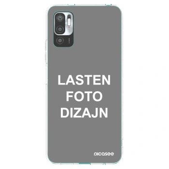 Picasee silikonski prozorni ovitek za Xiaomi Redmi Note 10 5G - Lasten foto dizajn
