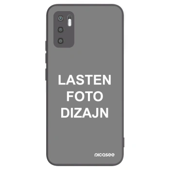 Picasee silikonski črni ovitek za Xiaomi Redmi Note 10 5G - Lasten foto dizajn