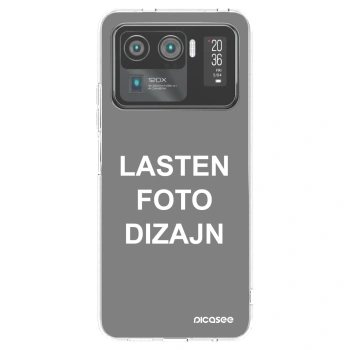 Picasee silikonski prozorni ovitek za Xiaomi Mi 11 Ultra - Lasten foto dizajn