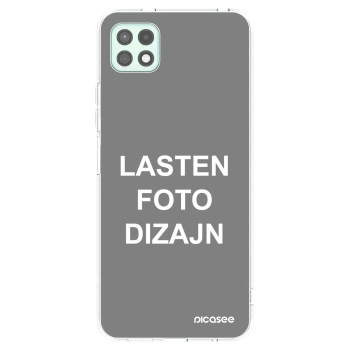 Picasee silikonski prozorni ovitek za Samsung Galaxy A22 A226B 5G - Lasten foto dizajn