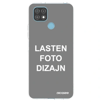 Picasee silikonski prozorni ovitek za Realme C21 - Lasten foto dizajn