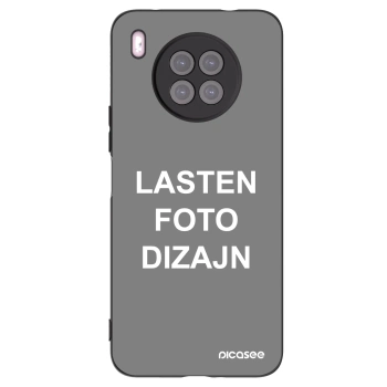 Picasee silikonski črni ovitek za Huawei Nova 8i - Lasten foto dizajn