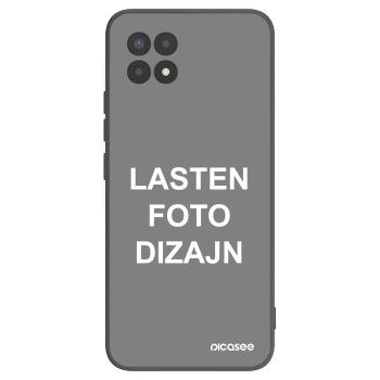 Picasee silikonski črni ovitek za Realme 8i - Lasten foto dizajn