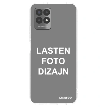 Picasee silikonski prozorni ovitek za Realme 8i - Lasten foto dizajn