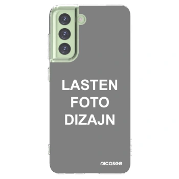 Picasee silikonski prozorni ovitek za Samsung Galaxy S21 FE 5G - Lasten foto dizajn