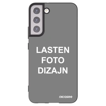 Picasee silikonski črni ovitek za Samsung Galaxy S22+ 5G - Lasten foto dizajn