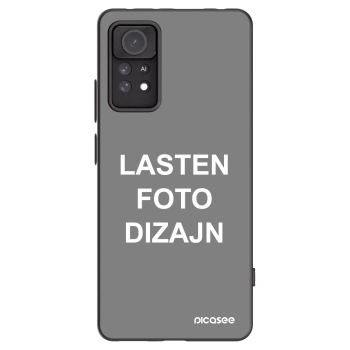 Picasee silikonski črni ovitek za Xiaomi Redmi Note 11 Pro - Lasten foto dizajn